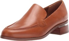 Franco Sarto Newbocca Women's Cognac Loafers NW/OB 5.5M