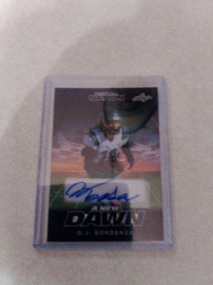 2025 Leaf Football Nation A New Dawn Autographed 1/1 DJ Bordeaux