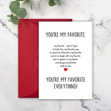 Valentines Day Card for Her Him Romantic Valentines Day Cards Gifts for Boyfrien