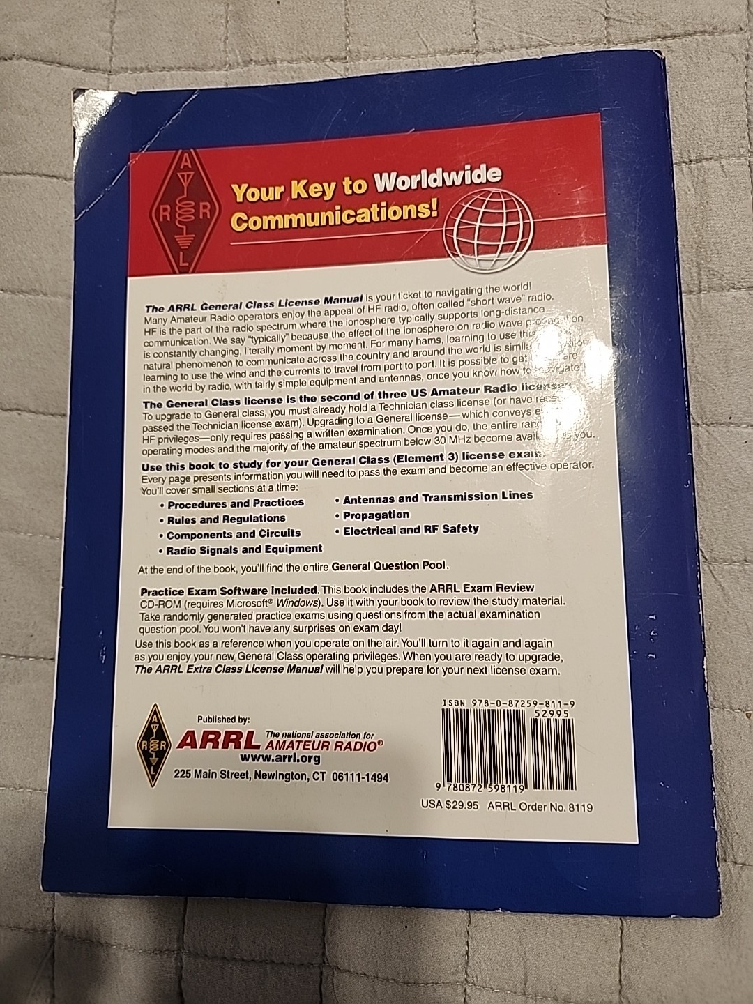 The ARRL General Class License Manual for Ham Radio, Level 2 - VERY GOOD