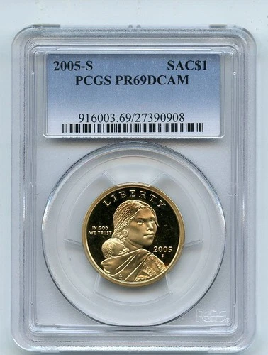 2005-S Sacagawea Dollar Proof — photo from the most recent tracked eBay sale