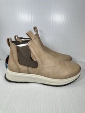 Size 12 Hey Dude Mens Tahoe Chelsea Classic Shoes Boots Timber Birch Brown NEW