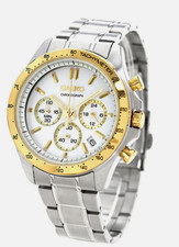   SEIKO  Selection SBTR024 Chronograph Analog Quartz Date JAPAN Men's Watch DDP