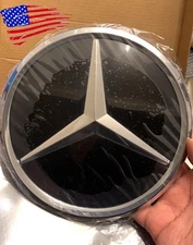 Front Mirror Grille Star Emblem Fit For Mercedes-Benz C-Class W205 C300 C200 AMG
