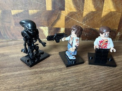 Custom Alien Aliens, Ripley & Chest Burster Horror Mini Figur Trio Set 