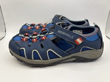 Merrell Hydro H2O Hiker Sandals Gray/Blue, Big Kids Size 2