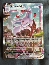 Espeon VMAX Arte Alternativa Segreta Rara Fusion Strike Pokémon TCG Card 270/264