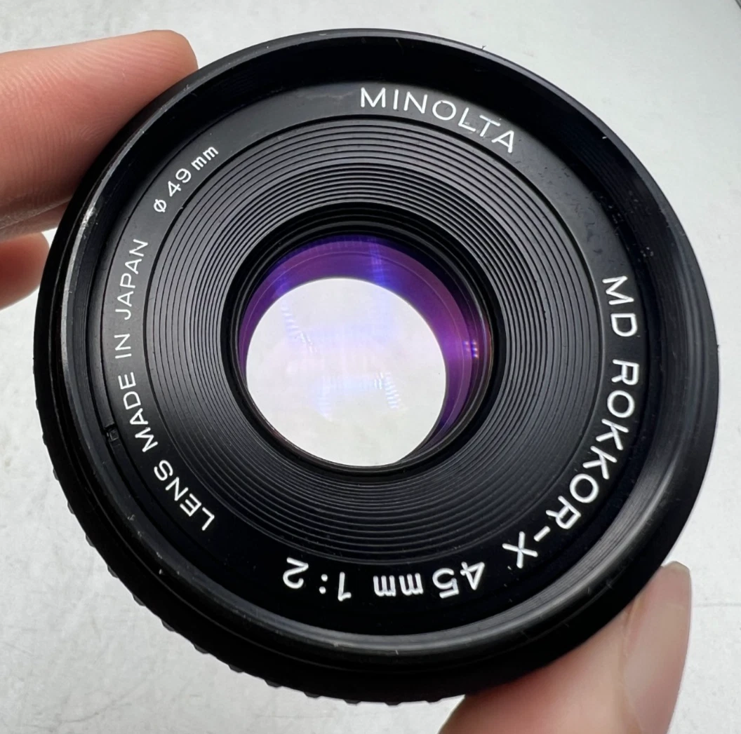 Minolta f/2 Camera Lenses 45mm Focal for sale | eBay