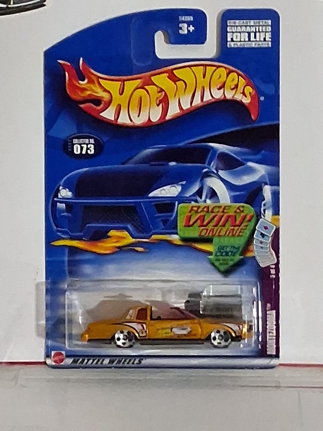 Hot Wheels Montezooma 3 of 4 2002 Collector No. 073 Gold B22