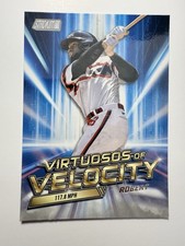 Topps Stadium Club 2023 Virtuosos of Velocity Luis Robert #VV-11 White Sox