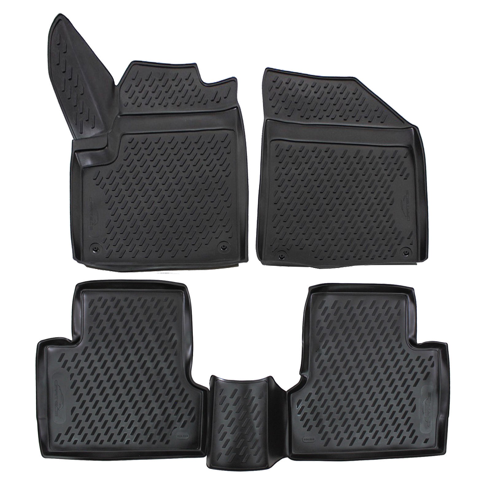 Tapis caoutchouc Jeep Cherokee 2014-2017 tout terrain pour sorties nature