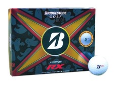 New Bridgestone Tour B RX Boo Golf Balls 1-Dozen White
