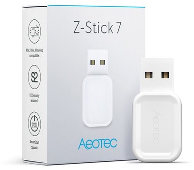 Aeotec Z-Stick 7, Z-Wave Plus V2 für 700er Serie, S2 Security, SmartStart