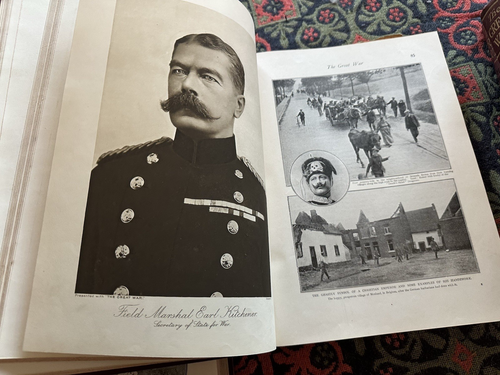 The Great War Large History Hardbacks H W Wilson 12 Volumes Vol 10 Missing 1918 - Imagen 14 de 19