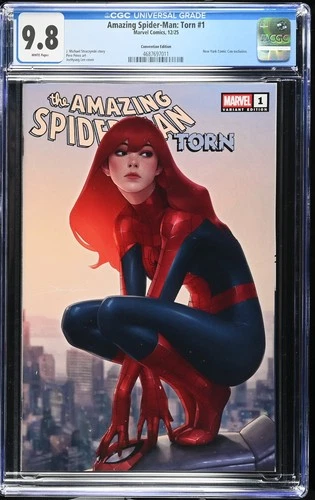 Amazing Spider-Man: Torn #1 Jeehyung Lee NYCC Variant CGC 9.8 w/ COA