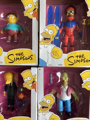 #ad The Simpsons Wave 6 Sick Homer Sexy Flanders Mr. Burns amp; Ralph Wiggum New $99.00
