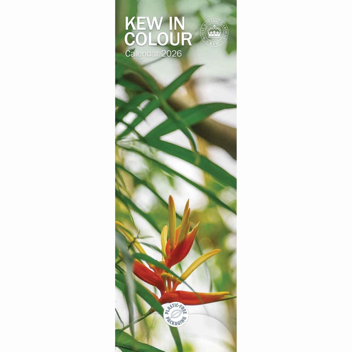 Royal Botanic Gardens, Kew In Colour Slim Calendar 2026, Wall Calendars, Gift