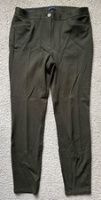 Women  s Talbots Skinny Ankle Pants 6 Olive Green EUC