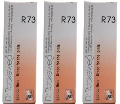 Dr Reckeweg R73 Drops 22ml  (Pack of 3)Homeopathic Drop & Homeopathic Remedies