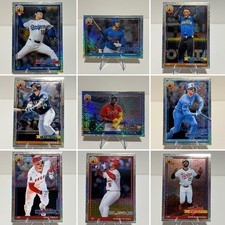 32 Card Lot! 2026 Topps Chrome 75th Anniversary  mojo MLB (Witt, Trout, Acuna)