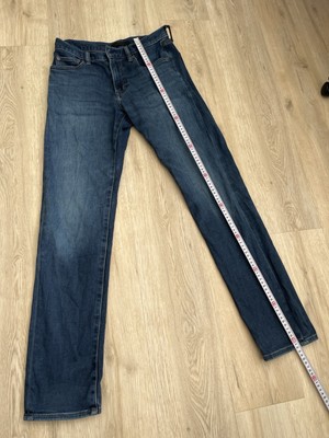 UNIQLO HEATTECH Jeans Herren, Dunkelblau, W29 L86, Slim Fit, Stretch