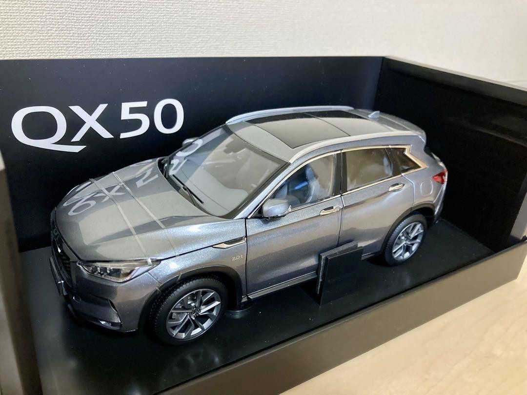 1:18 インフィニティ INFINITY QX50 シルバー　日本非売品 1 18 Infinity Qx50 Silver Japan Novelty | eBay