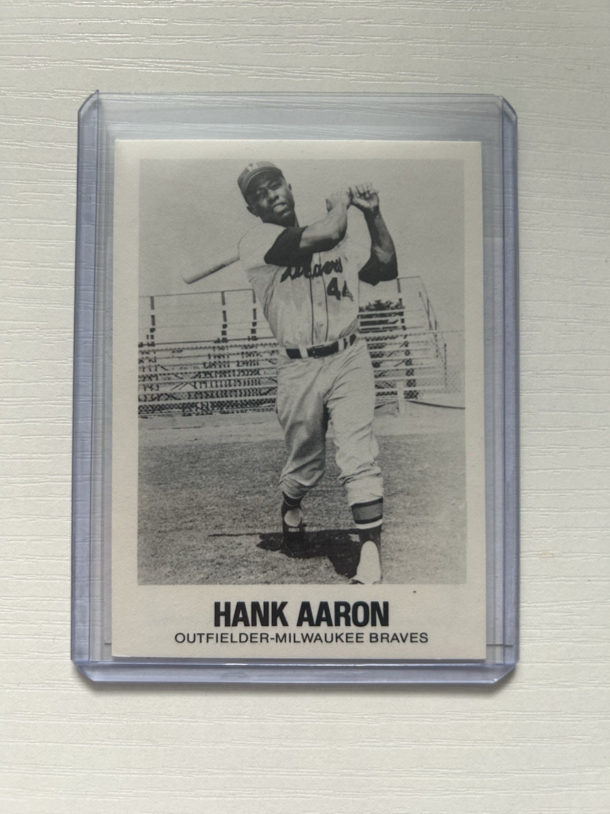 1977-84 TCMA Renata Galasso - Series 1 Hank Aaron #44