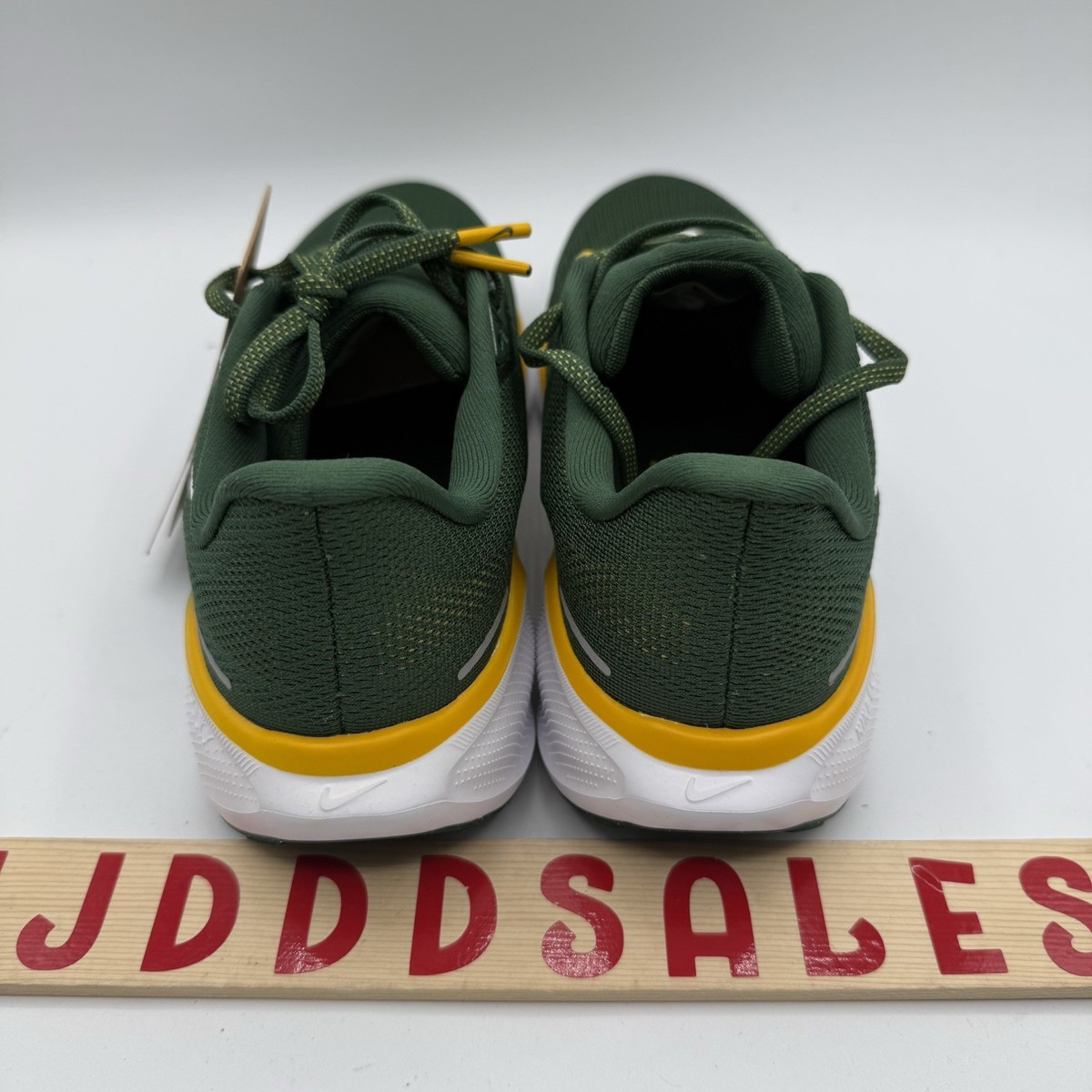 Nike Air Zoom Pegasus 41 Green Bay Packers Running Shoes Mens 9.5 NFL FZ5090-300 Unisex Green Bay Packers Nike Green Air Zoom Pegasus 41 Sneakers main image 4