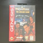 Sega Genesis Wrestlemaina The Arcade  Game In Box With Manual Tested