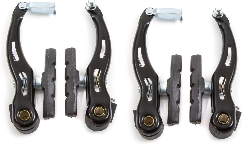 Clarks X, Unisex Indoor Speed Front & Rear Pair Black - Image 2 of 3