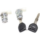 New Set of 2 Door Lock Cylinders Civic For Honda Acura Integra Prelude Crx Pair (For: Acura Vigor)
