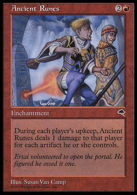 MTG ANCIENT RUNES EN PLAYED - RUNE ANTICHE - TE - MAGIC