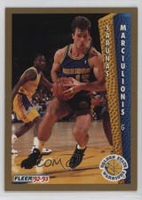 1992-93 Fleer Sarunas Marciulionis #76 HOF 00gy