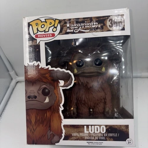 Funko Pop! Vinyl Ludo 6-inch Figure #366 Labyrinth Movies Collectible Rare