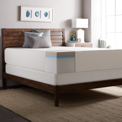 Select Luxury 14-inch Memory Foam Mattress and Foundation