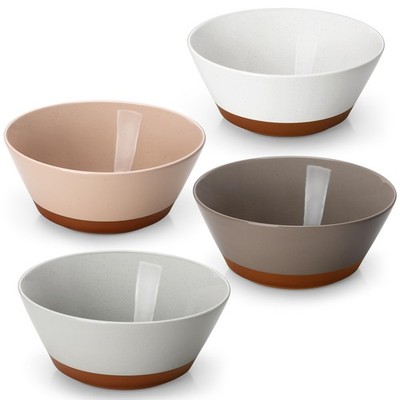 MALACASA Soup Bowls, 60oz Ceramic Ramen Bowls, Bowls Set of 4