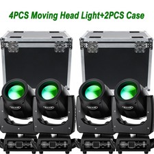 Mini 270W Beam Light DMX LED Moving Head Stage DJ Lighting Sound Active W/Case