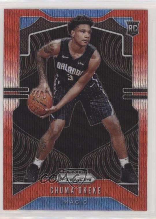 2019-20 Panini Prizm Rookie Ruby Wave Prizm Chuma Okeke #262 15fy
