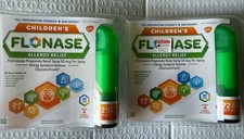  2 FLONASE Children Allergy Relief 72x2 144 Metered Sprays 0.34oz Exp 11/25