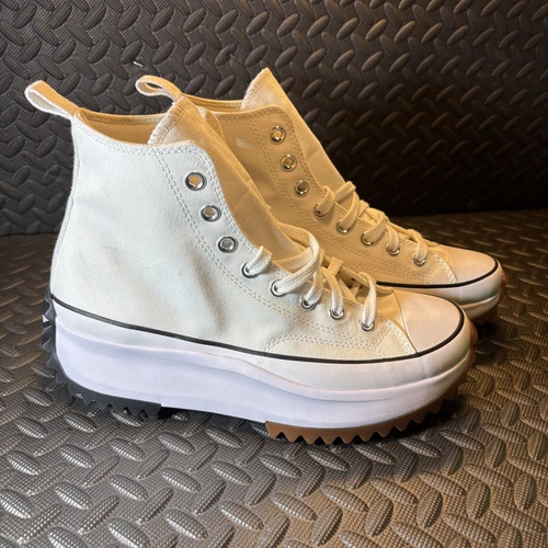 Converse Run Star Hike Platform scarpa donna platform alta TELA 166799C