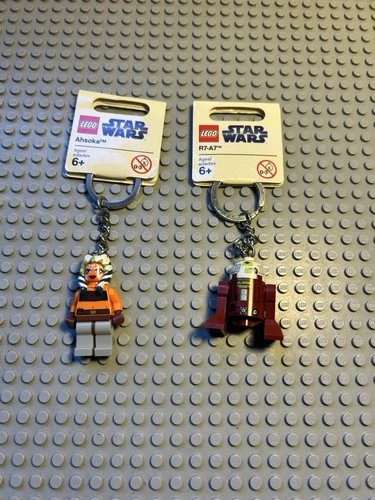 Lego Star Wars The Clone wars Keychains Set Of 2 Characters