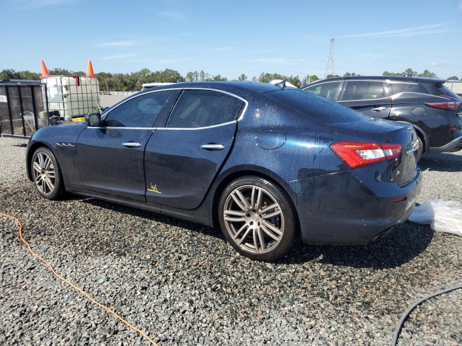 Maserati Ghibli 2014-2020 Rear Left Door shell Blue
