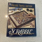 SCRABBLE DELUXE TRAVEL EDITION 4121 MILTON BRADLEY BRAND Vintage 1990 New Sealed