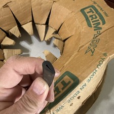 Trim-Lok Rubber Seal 1011 Approx. 200  Roll 1/16  x 1/2  