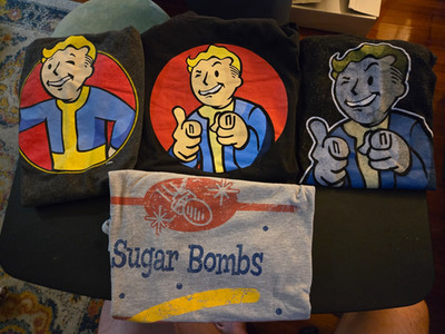 Official Bethesda Fallout TShirts Bundle