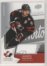 2020 Upper Deck Team Canada Juniors Men's U-20 Jerseys Joe Veleno Joseph #30 c6x