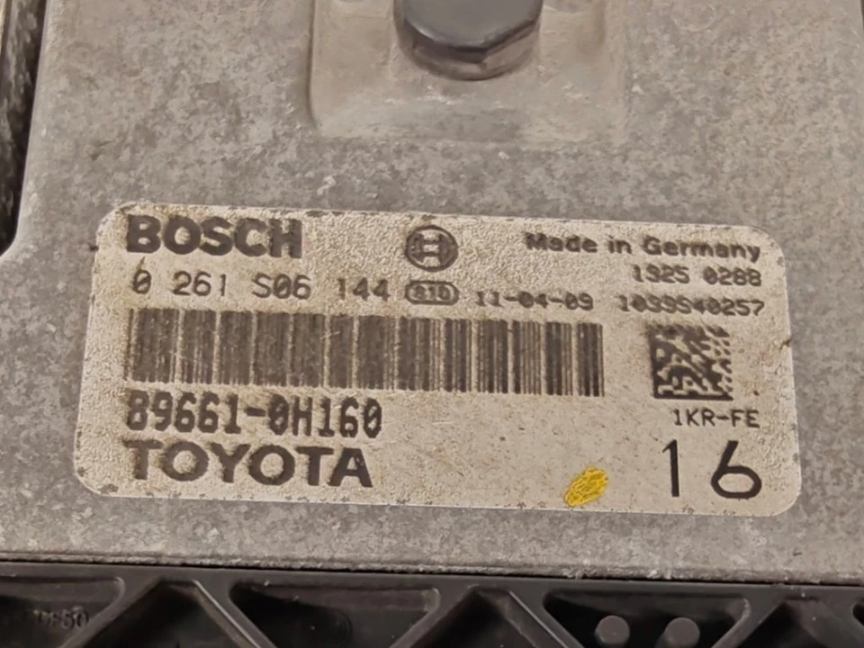 CENTRALINA MOTORE Citroën C1 Hatchback 1.0 12V (384F(CFA)) 2011 897800H021 - Immagine 4 di 4