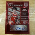 2021-22 Donruss Elite Jalen Johnson Rookie Yearbook 2021 Edition Autograph Card
