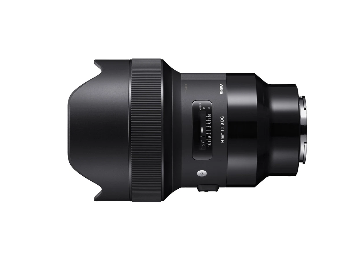 Sigma Art f/1.8 Camera Lenses 14mm Focal for sale | eBay