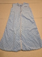 Halo Baby Minky Fleece Sleep Sack Size Medium 6-12 Months Blue